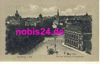 09599 Freiberg Postplatz Hornstrasse *ca.1915