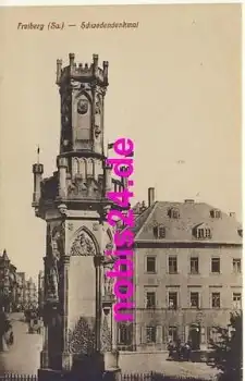 09599 Freiberg Sachsen Schwedendenkmal *ca.1915