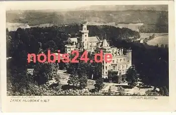 Zamek Hluboka o 1930