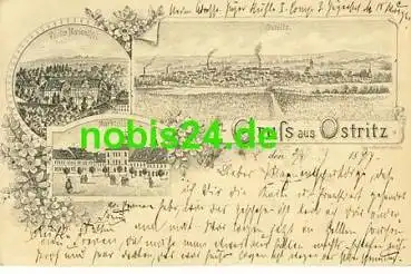 02899 Ostritz Vorläufer Litho o 3.9.1897