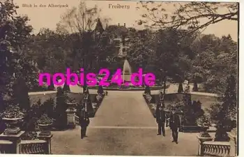 09599 Freiberg Partie Albertpark *ca.1920