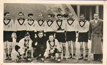 SC Rotation Leipzig Fußball Mannschaftsfoto * 1955