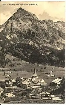 Gsteig und Spitzhorn * ca. 1910