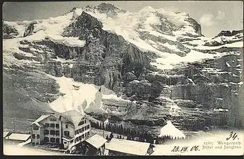 Wengernalp Hotel und Jungfrau * ca. 1900