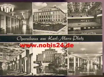 Leipzig Oper am Karl-Marx-Platz *ca. 1971