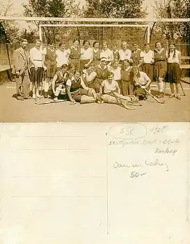 Damen Hockey Stuttgarter Sportclub Echtfoto *ca. 1928