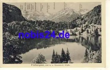 87561 Oberstdorf Freibergersee o 1918