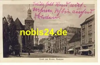 02625 Bautzen Hotel zur Krone o 23.9.1925