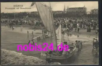 17419 Ahlbeck Strand o 30.7.1921