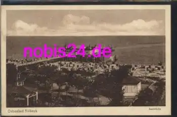 17419 Ahlbeck Seebad Seebrücke o 31.7.1927