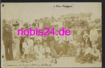 17419 Ahlbeck Bademode Echtfoto o 25.1.1907