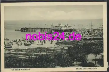 17419 Ahlbeck Seebrücke *ca.1920