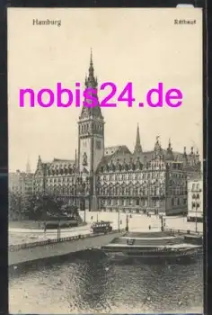 Hamburg Rathausblick o 6.5.1913