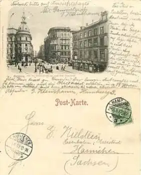 Hamburg Admiralitätsstrasse o 2.8.1899