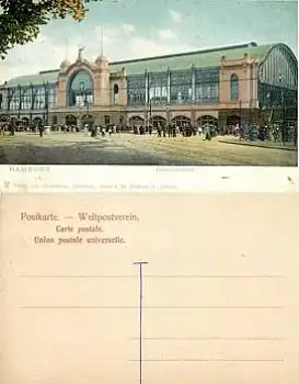 Hamburg Dammtorbahnhof  *ca.1900