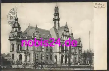 Hamburg Rathaus o 4.2.1909