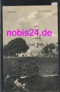 Hamburg Bismarck Denkmal *ca.1915