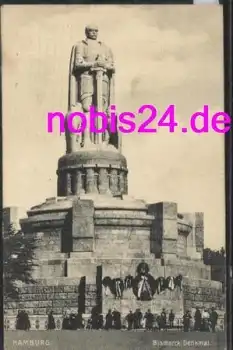 Hamburg Bismarck Denkmal o 30.8.1906