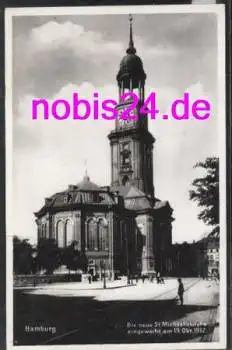 Hamburg Michaeliskirche *ca.1912