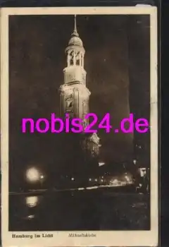 Hamburg im Licht Michaeliskirche o 27.3.1929