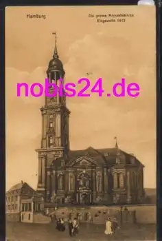 Hamburg Michaeliskirche o 17.4.1915