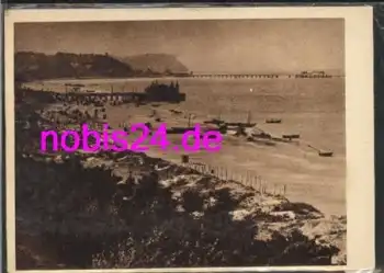 17419 Ahlbeck Heringsdorf Strandansicht  *ca.1955