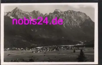 82494 Krün mit Karwendel *ca.1950