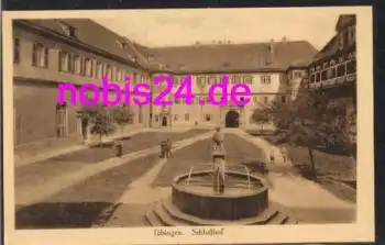 Tübingen Schloßhof Brunnen *ca.1930