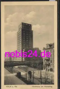 Köln Rhein Hochhaus am Hansaring  *ca.1920