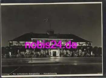Hamburg Alsterpavillon Nachts o 19.11.1939