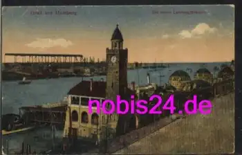 St. Pauli Hamburg Landungsbrücken *ca.1920