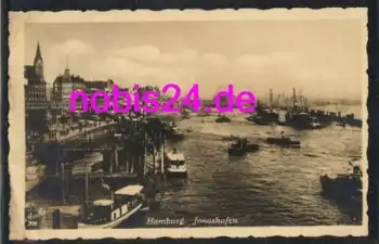 Hamburg Jonashafen Schiffe o 28.9.1927