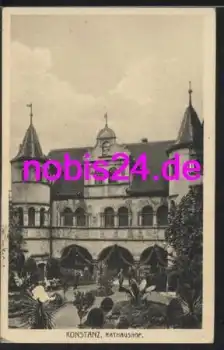 Konstanz Rathaushof o 7.7.1925