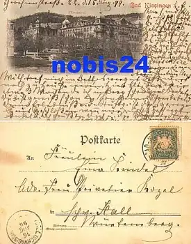 97688 Bad Kissingen Fürstenhof o 16.8.1899