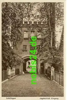 39590 Letzlingen Jagdschloss Eingang *ca.1928