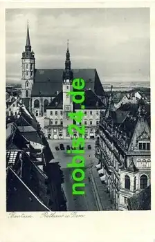 02625 Bautzen Rathaus und Dom o 27.12.1942