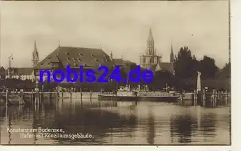 Konstanz Hafen Konziliumsgebäude  *ca.1920