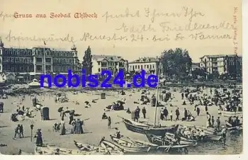 17419 Ahlbeck Strandleben o 1903