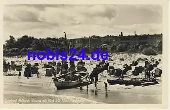 17419 Ahlbeck Strand o 1954