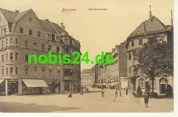 02625 Bautzen Kaiserstrasse Geschäfte o 7.4.1915