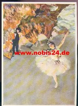 Edgar Degas Tänzerin auf der Bühne (Ballett) *ca. 1960