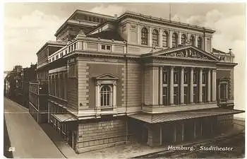 Hamburg Stadttheater, gebr. 1929
