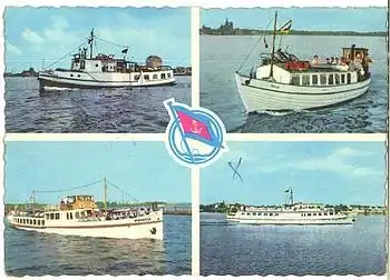 Weiße Flotte  RS: Bordstempel MS "Seebad Ahlbeck" o 1965