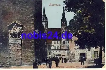 02625 Bautzen Rathaus Petrikirche o ca.1925