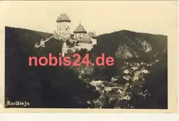 Karlstejn Burgansicht o 24.5.1952