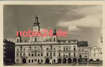 Ceske Budejovice radnice o 1956