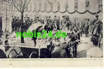 Halle Saale Besuch des Kaiserpaares *ca.1903