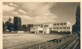 Ceske Budejovice (Budweis) Fußballstadion o 30.9.1955