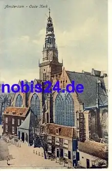 Amsterdam Oude Kerk *ca.1920