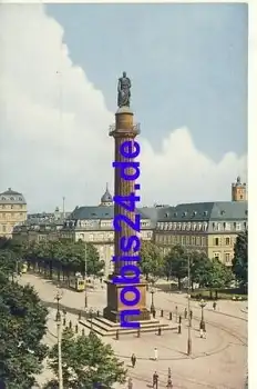 Darmstadt Luisenplatz Säule *ca.1920